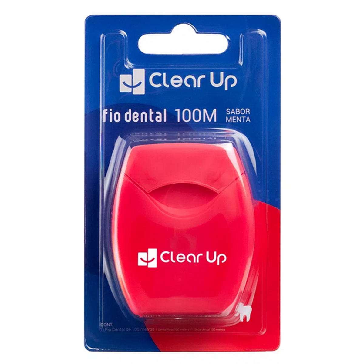 Fio Dental Clear Up 100M Sabor Menta