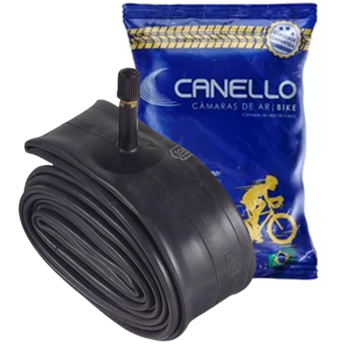 Câmara de Ar Bicicleta e Cadeira de Rodas Aro 24 Canello