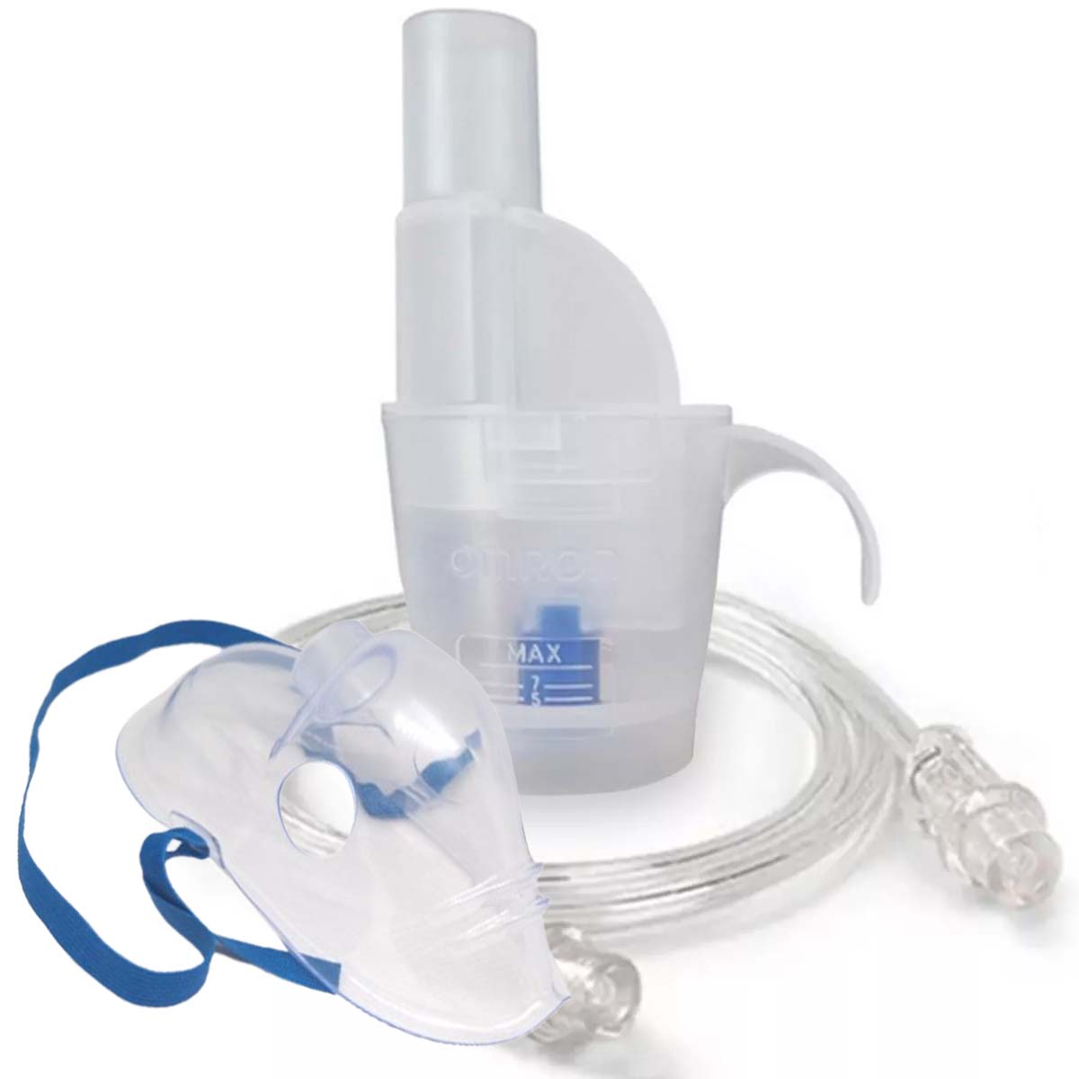 Kit de Reposição com Máscara para Nebulização Omron NE-C803 Elite