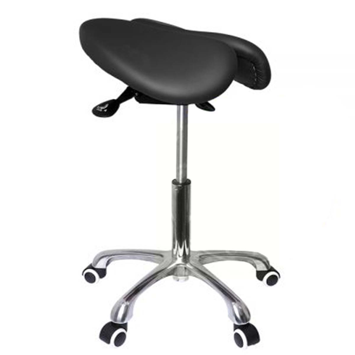 Mocho Tipo Sela Bipartido Ergonômico Preto OrthoPauher