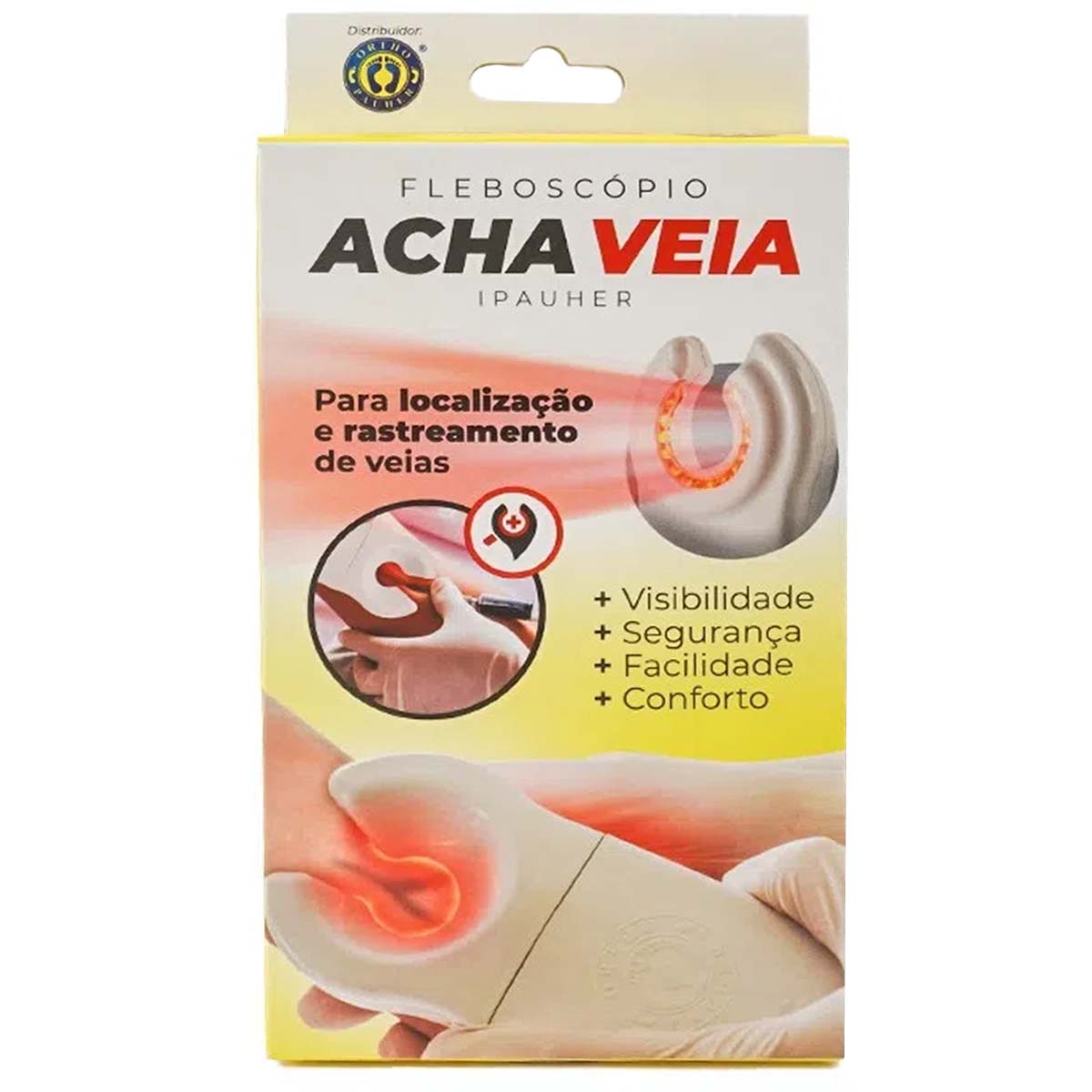 Venoscópio Localizador de Veias Acha Veia Ortho Pauher