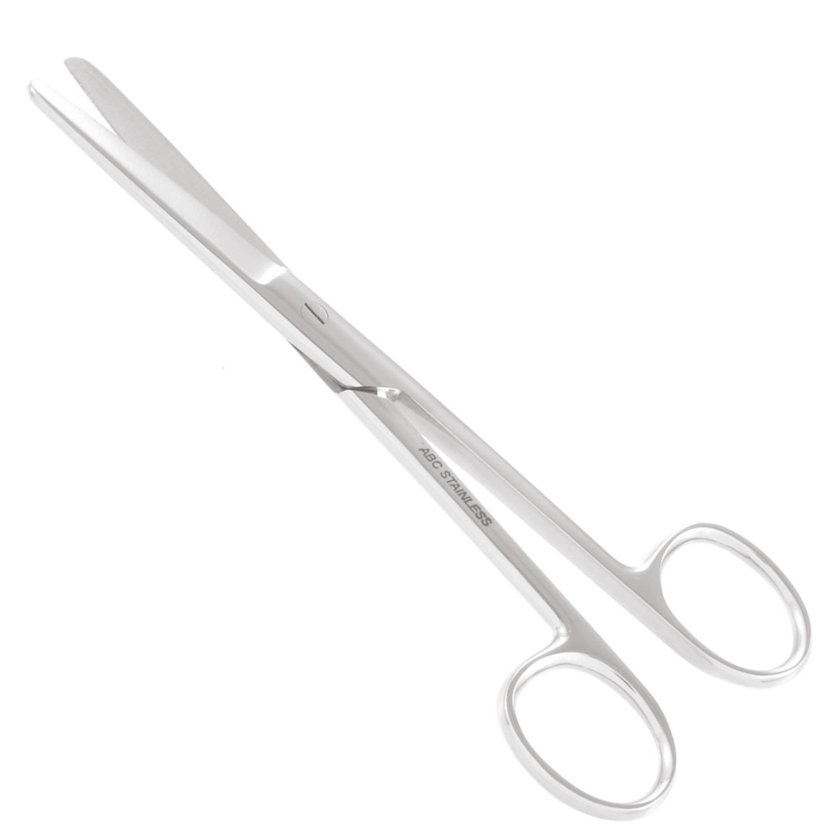 Tesoura Cirúrgica Romba/Romba 15cm Reta Inox ABC