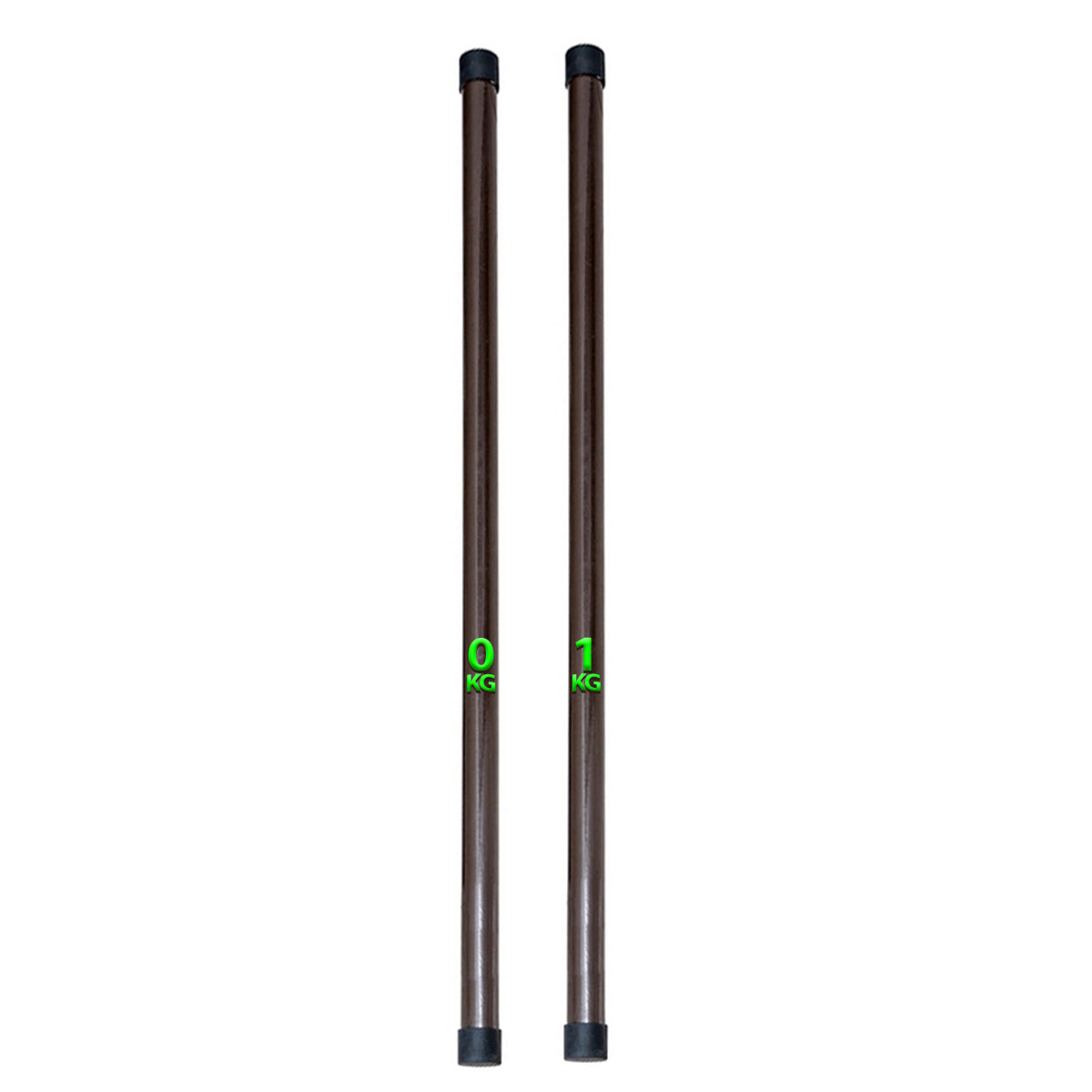 Kit Bastões Pvc 1,00m 0kg 1kg Kallango