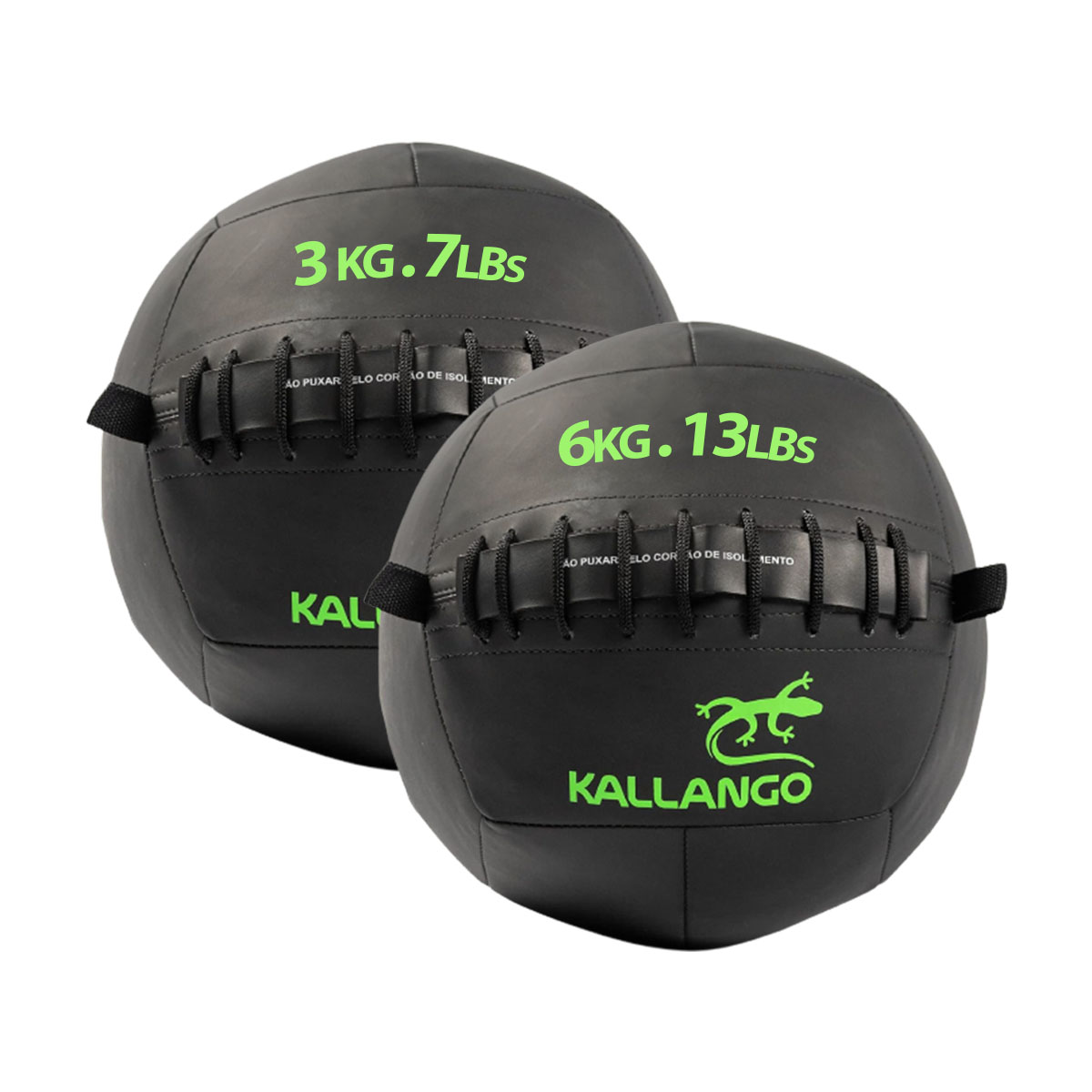 Wall Ball 3KG/7 Libras e 6KG/13 Libras Kallango