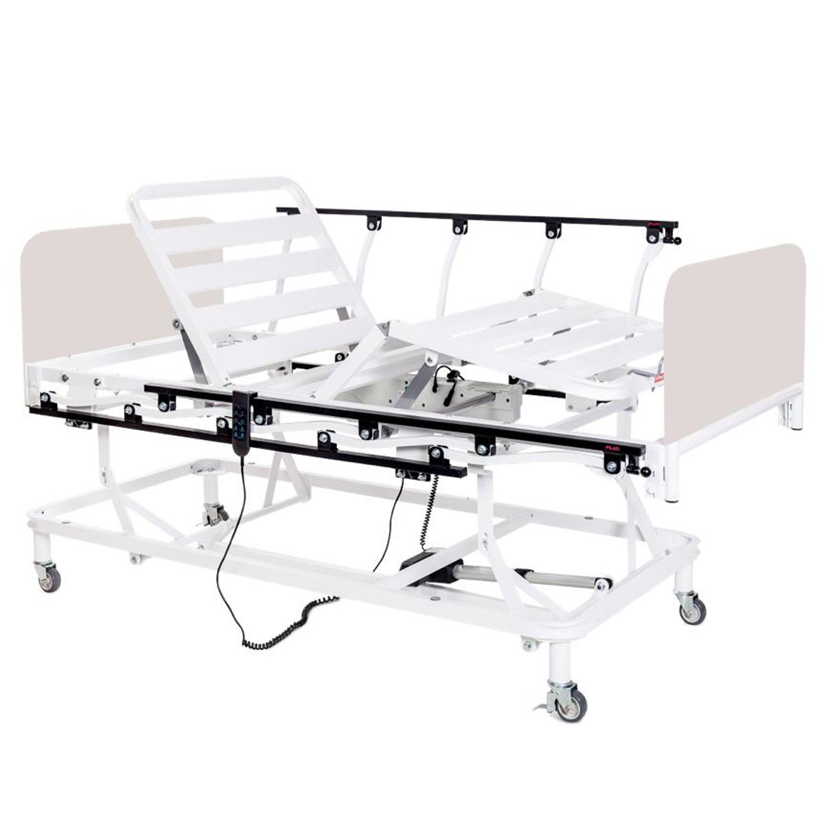 Cama Hospitalar Evolution Com Elevação de Leito Stell Pilati Suporta 180 kg