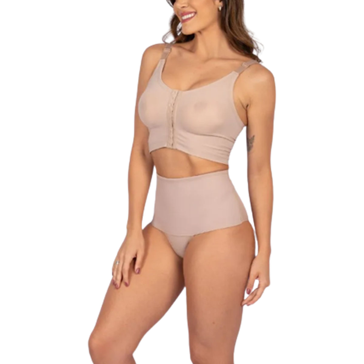 Calcinha Fio Dental Infra Chocolate M 204 Esbelt
