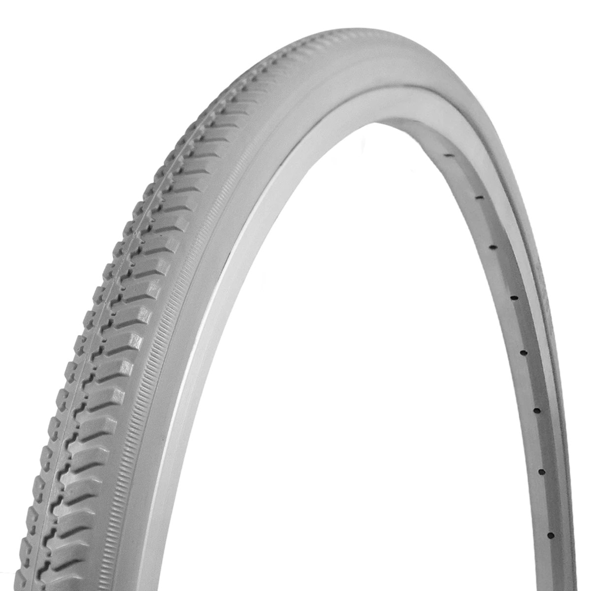 Pneu Maciço para Cadeira de Rodas 24X1 3/8 (37-540) Cinza Movix
