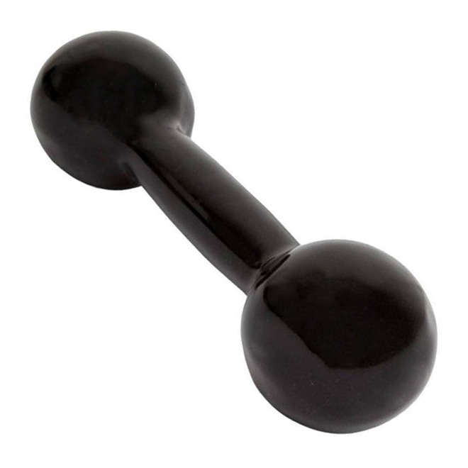 Halter Emborrachado Preto 4kg