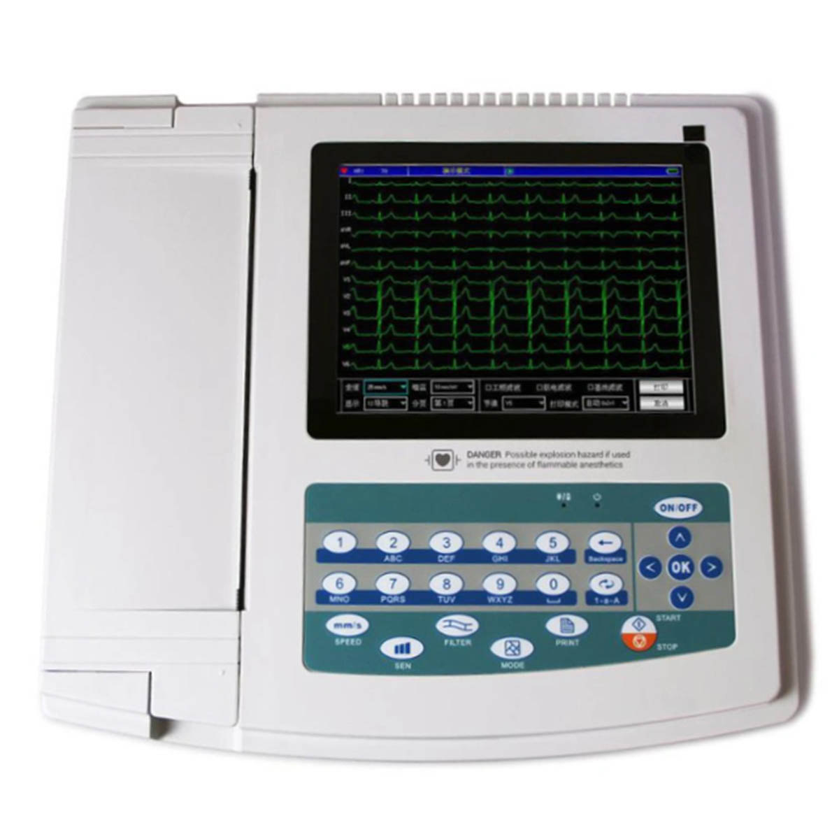 Eletrocardiógrafo 12 Canais ECG 1200G Contec