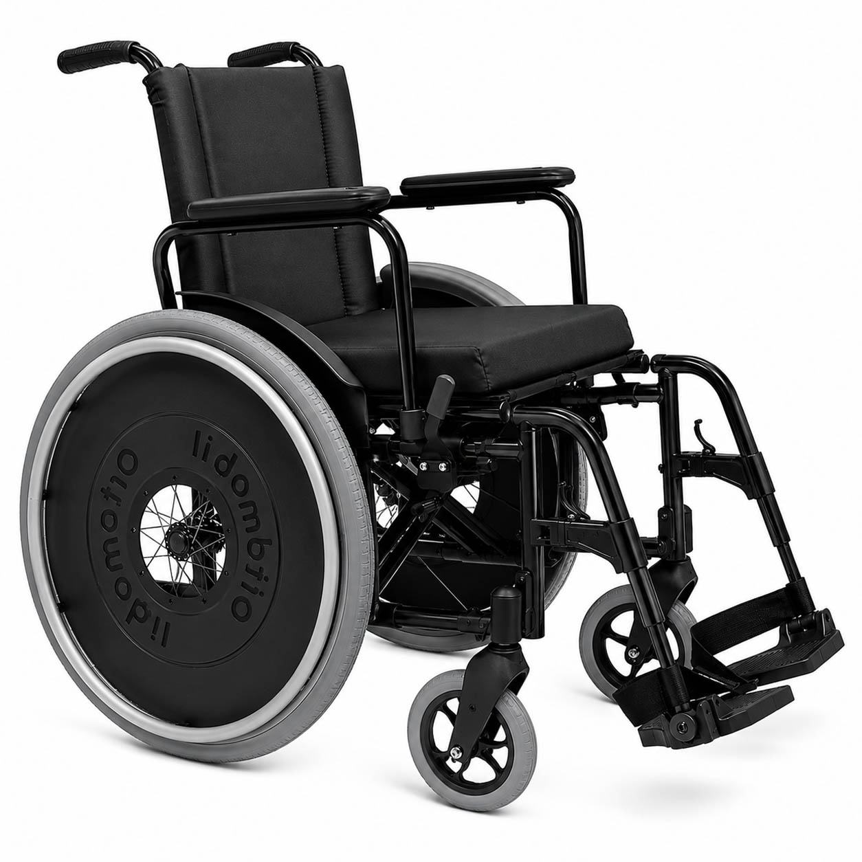 Cadeira de Rodas Alumínio Dobravel MA3 Ortomobil 48L 45C 45A 