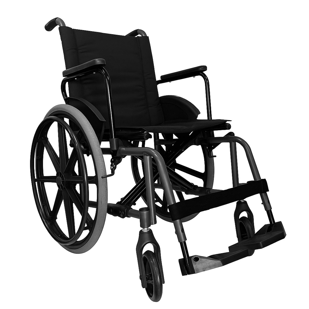 Cadeira De Rodas Dobrável MA3F 504 Ortomobil L48 P45 A45