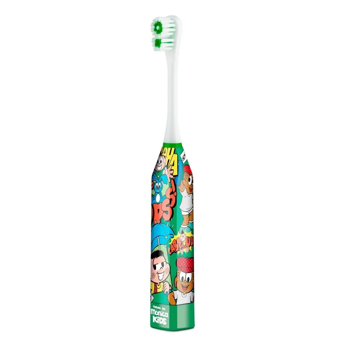Escova Dental Elétrica Vibracional Kids Cebolinha