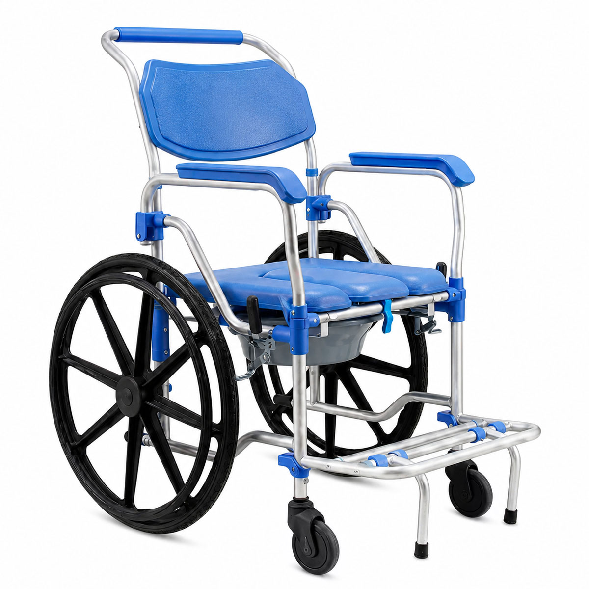 Cadeira de Banho 150kg 44cm D65 Alumínio Dellamed
