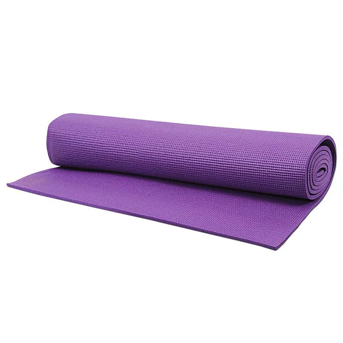 Tapete Yoga Mat Acte 173x61x0.4cm Acte Roxo