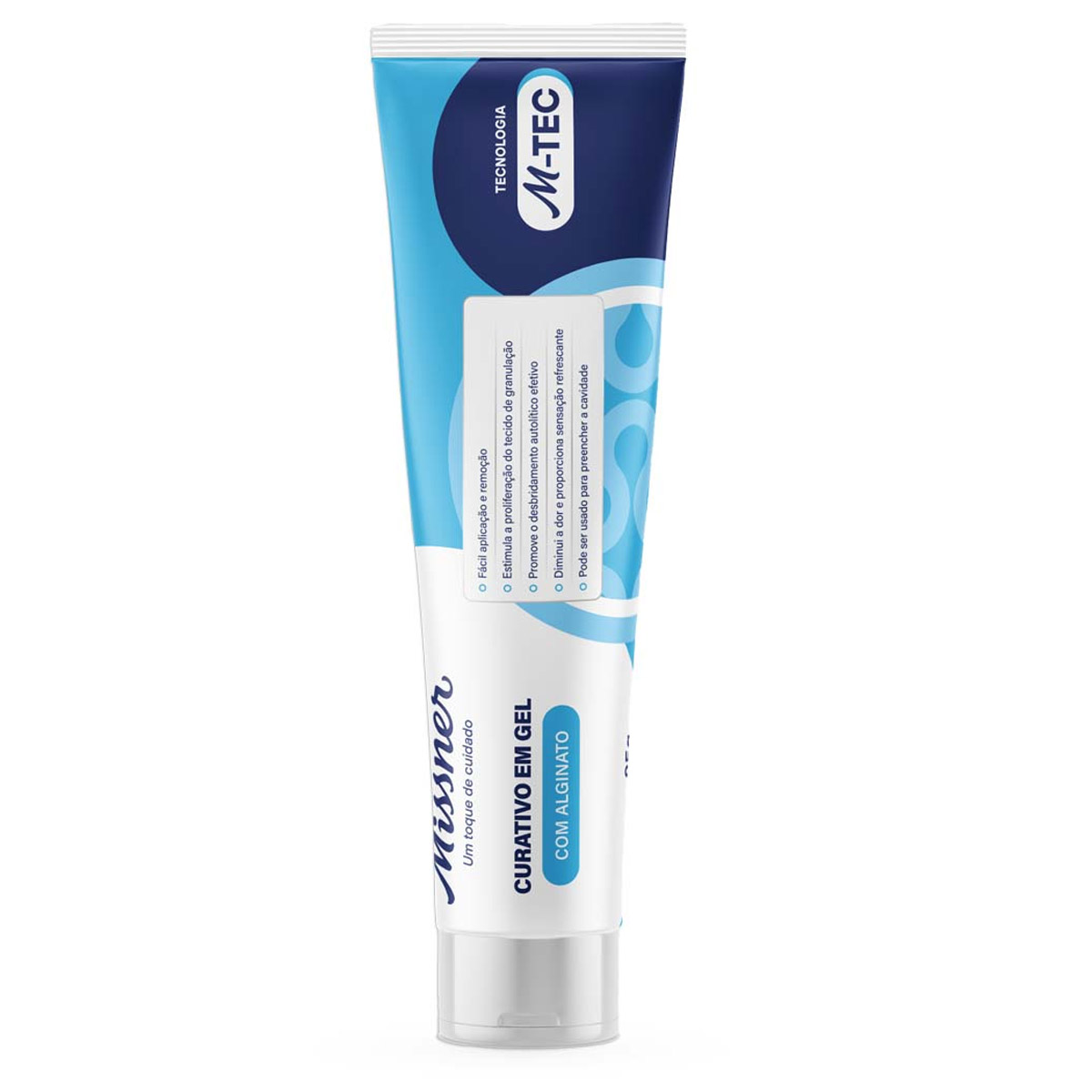 Curativo em Gel Com Alginato M-TEC 85g Missner
