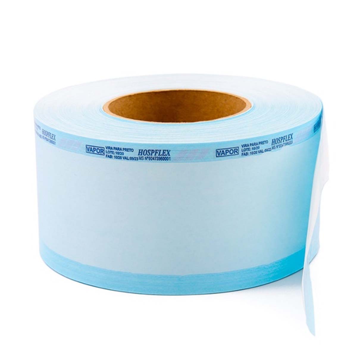 Papel Grau Cirurgico para Autoclave Rolo 30x100 Hospflex