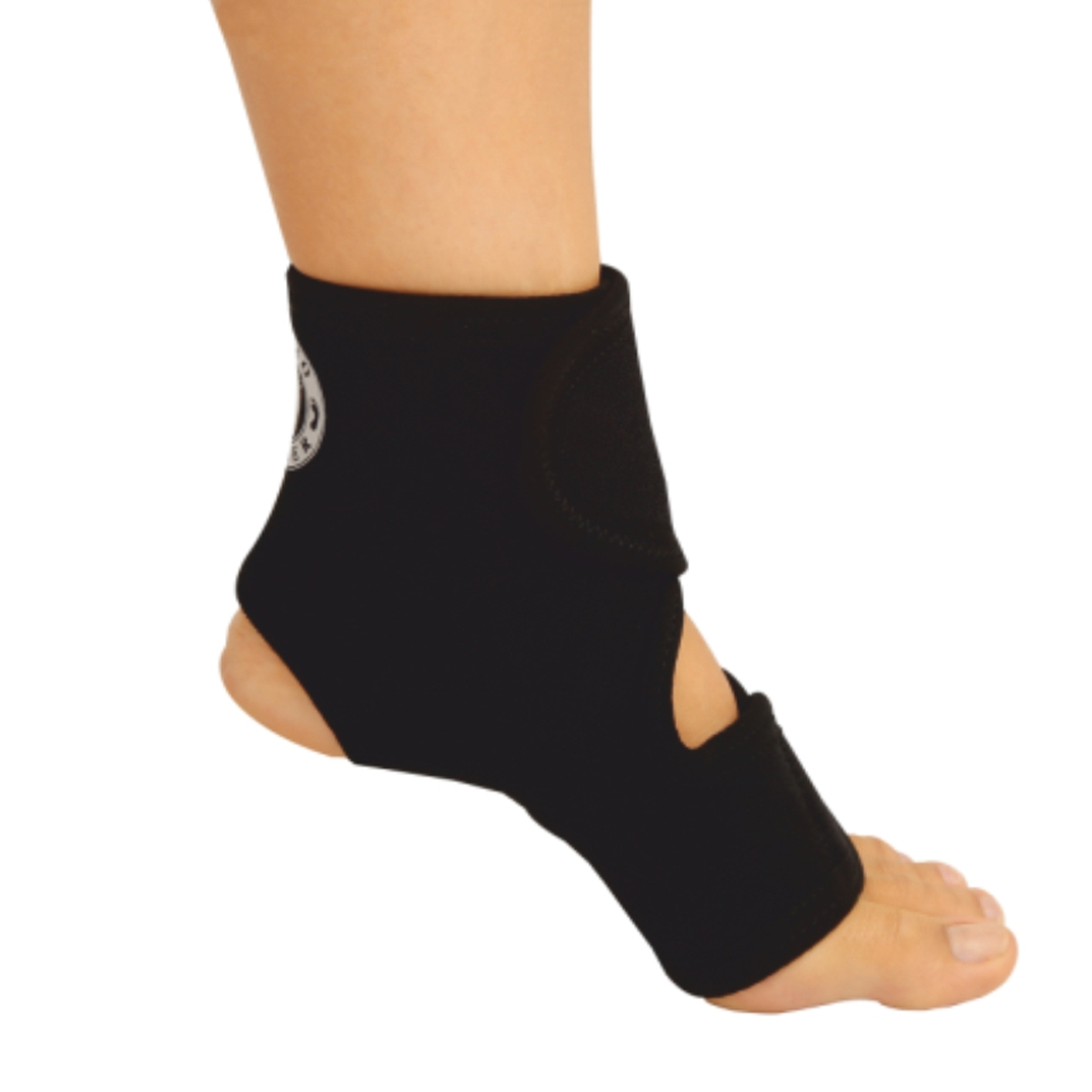 Tornozeleira se Neoprene Ajustável Curta Tamanho Único Ortho Pauher
