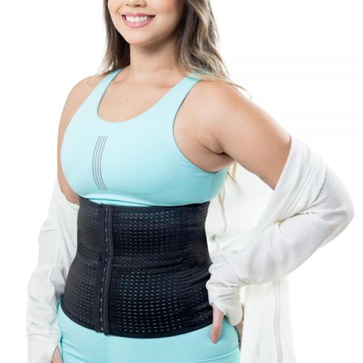 Cinta Modeladora Ventilada Seca Barriga Ortho Pauher