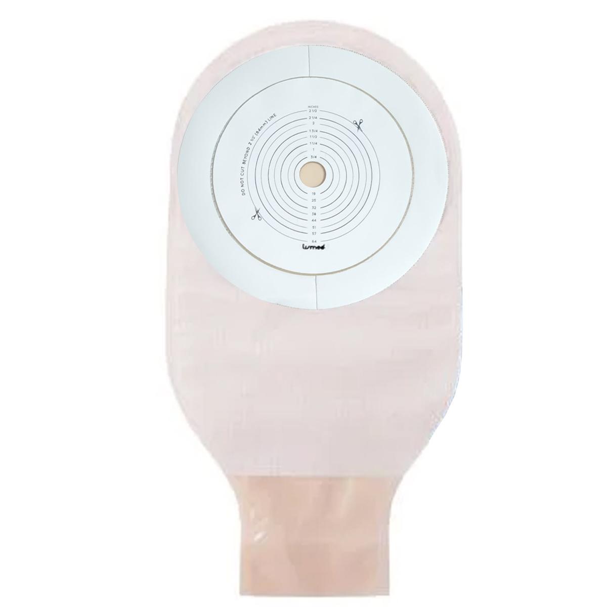 Bolsa Colostomia e Ileostomia Adulto Recortável 19MM/64MM Opaca 1Und Skinupper