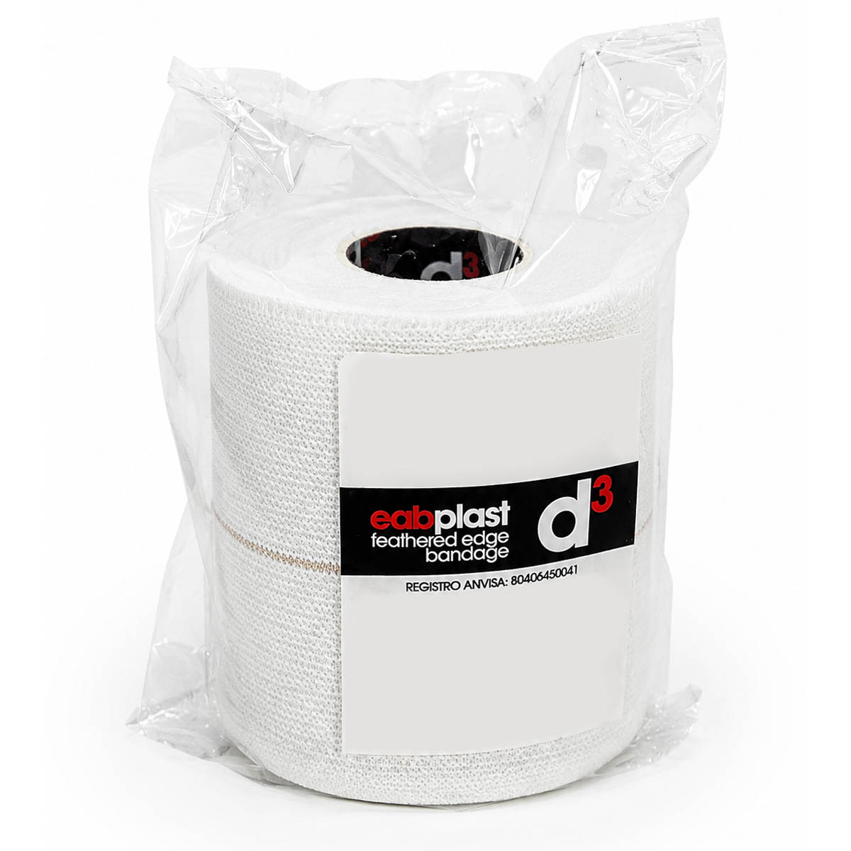 Bandagem Semi-Rigida com Adesivo Branco 7,5cm x 7M EABPLAST D3