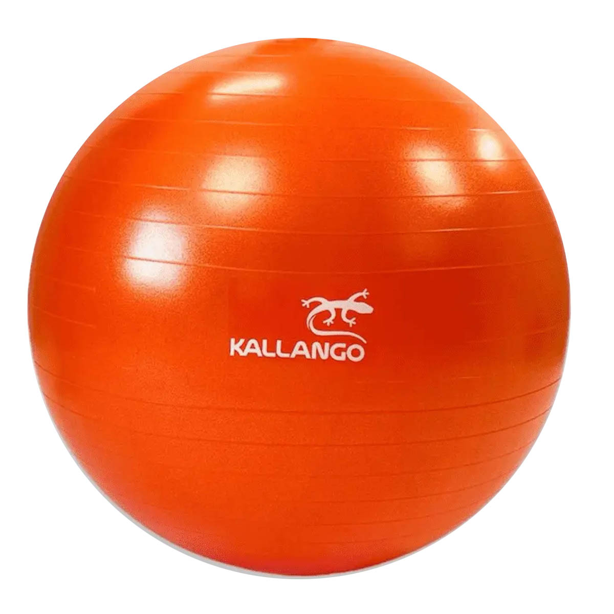 Bola De Pilates e Exercícios 55cm Laranja Kallango