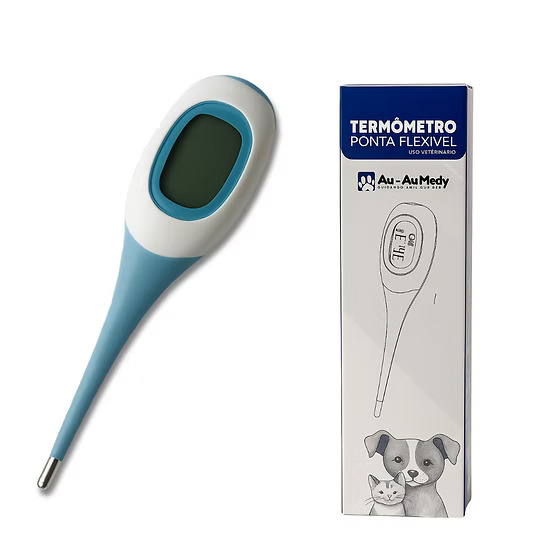 Termômetro Digital Flexivel Veterinário Supermedy