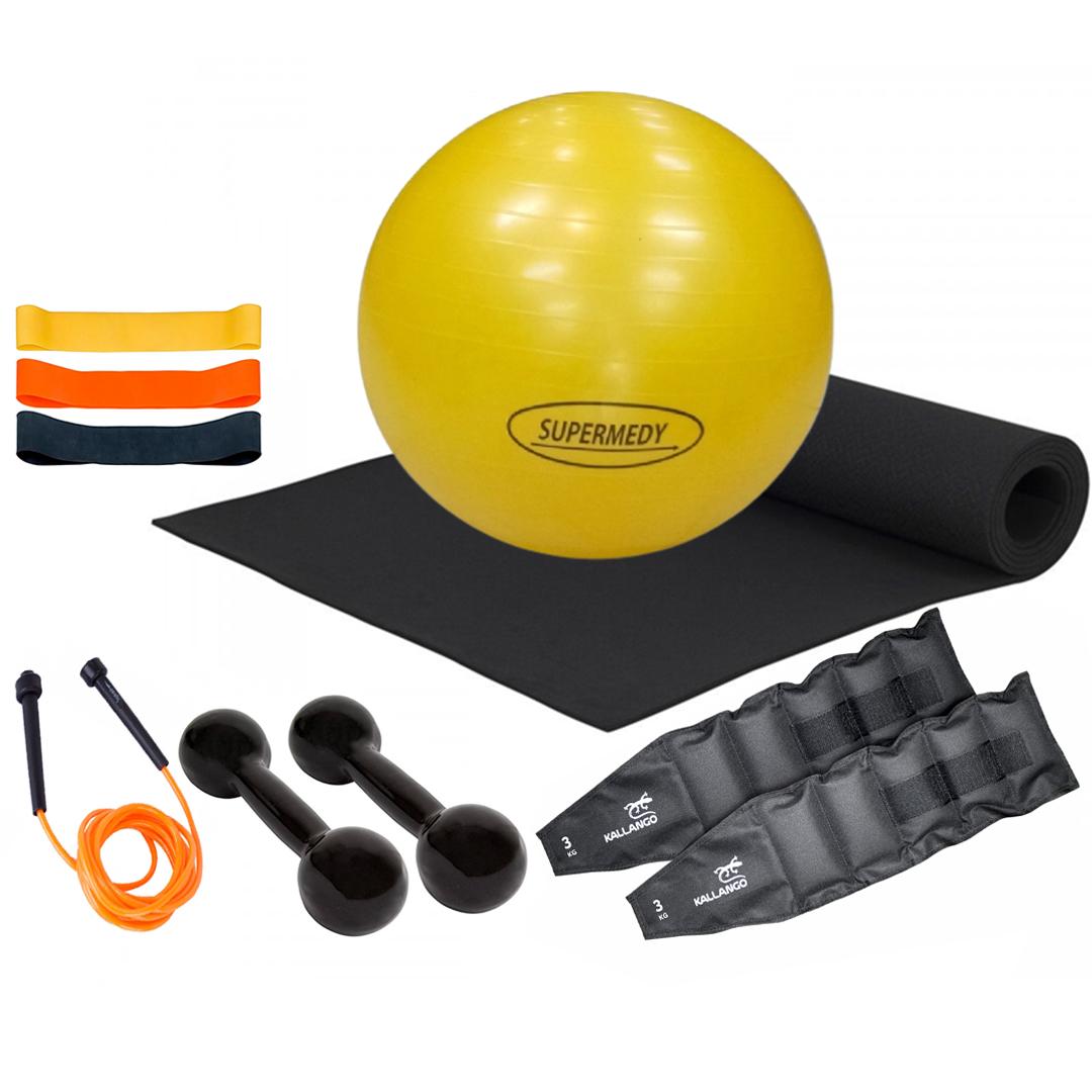 Kit Academia em Casa Basic