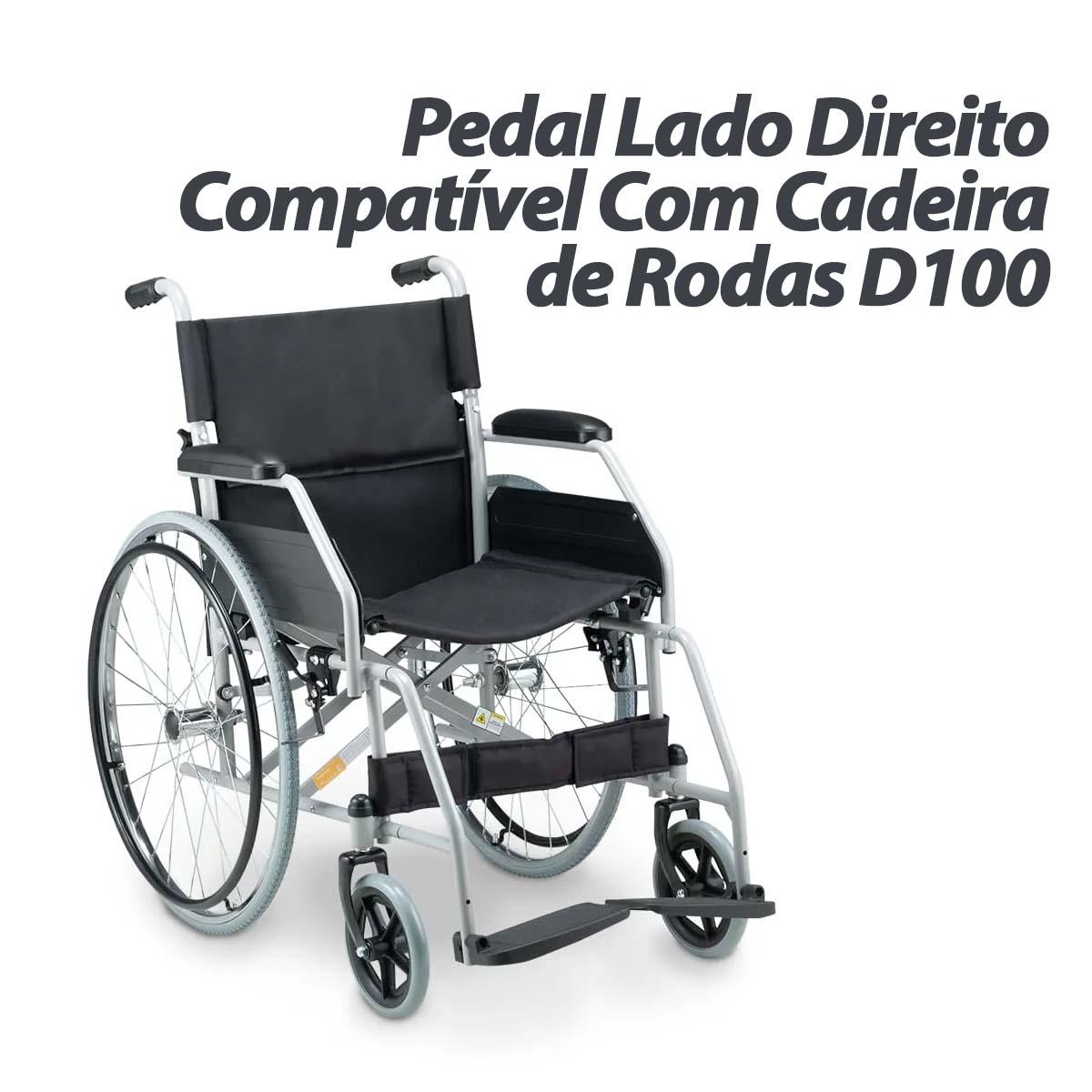 Pedal Cadeira D100 Par Completo