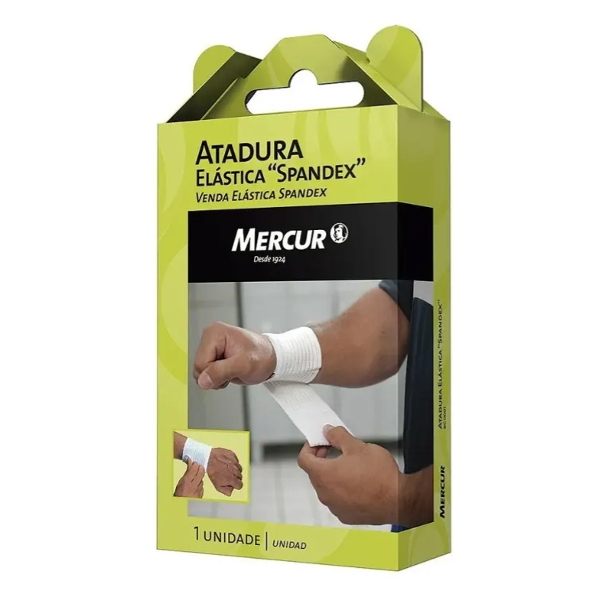 Atadura Elástica Mercur Pulso/Antebraço 