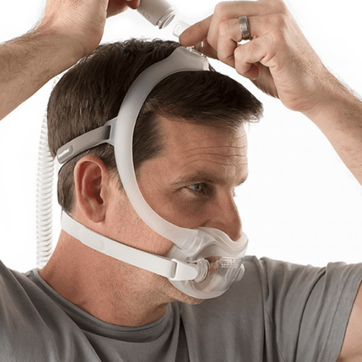 Máscara Facial DreamWear Full Cpap Philips Tam P