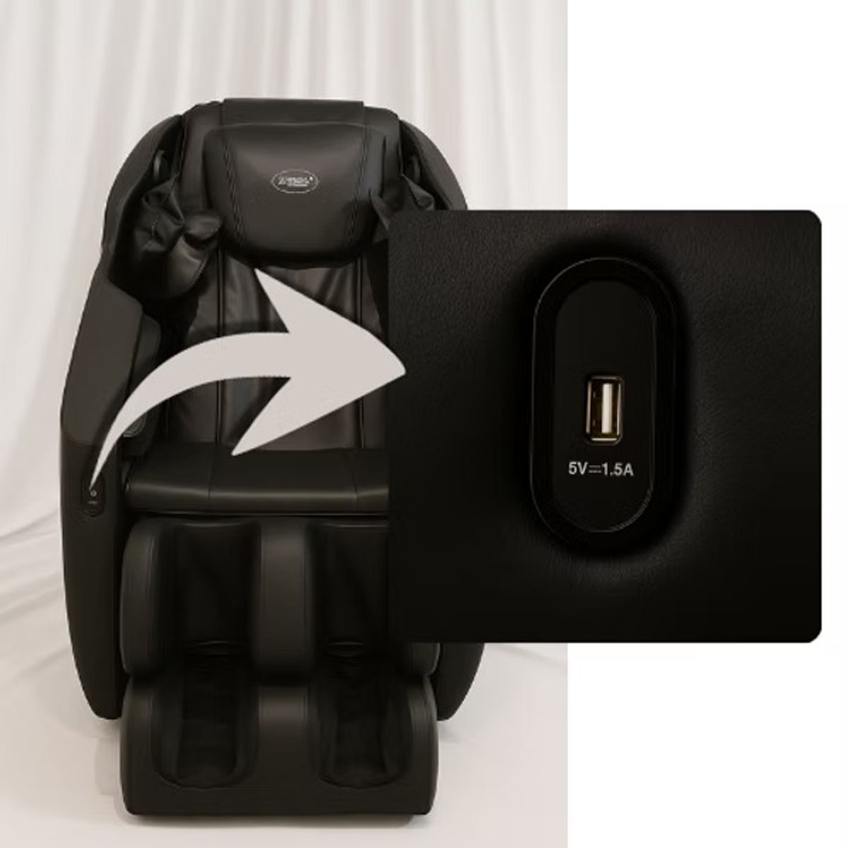 Poltrona Massageadora com Bluetooth Supermedy Bivolt