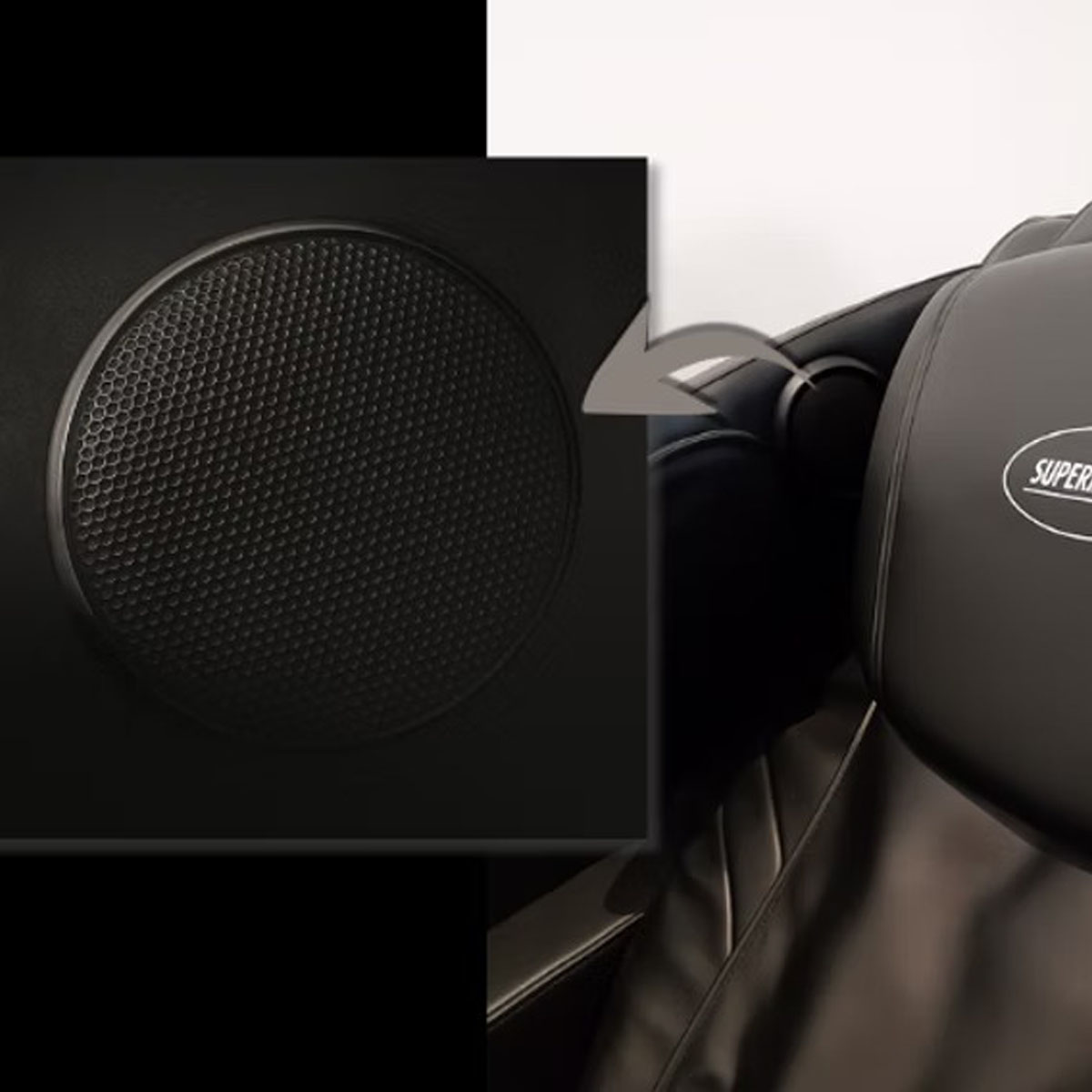 Poltrona Massageadora com Bluetooth Supermedy Bivolt