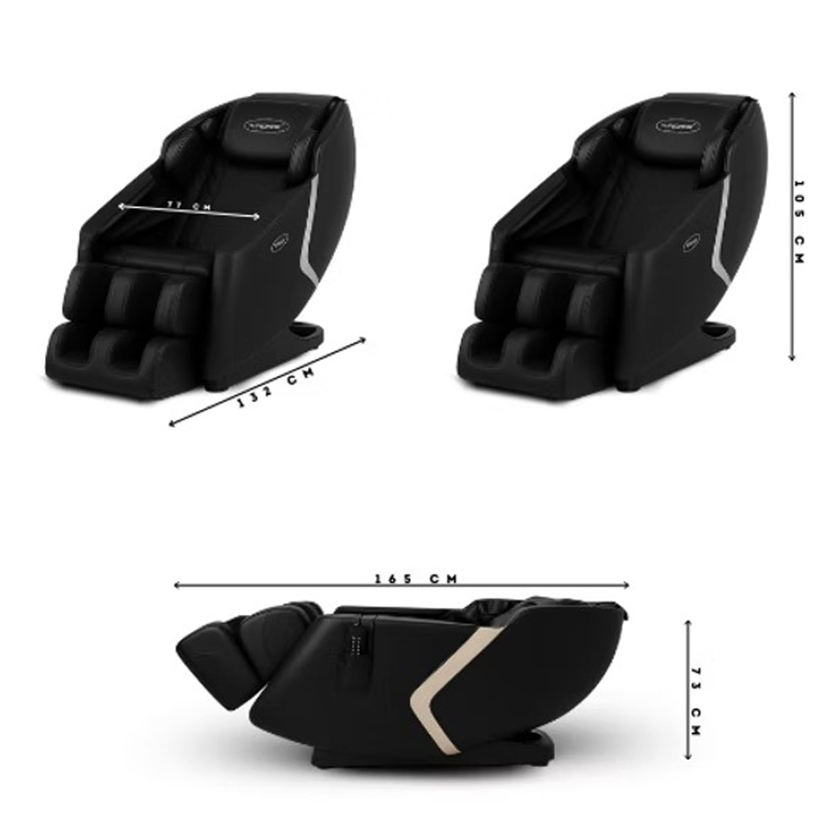 Poltrona Massageadora com Bluetooth Supermedy Bivolt