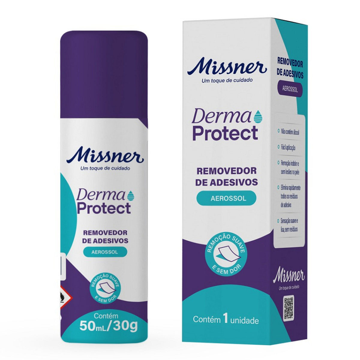 Removedor de Adesivo e Esparadrapo Aerossol 50ML Missner 