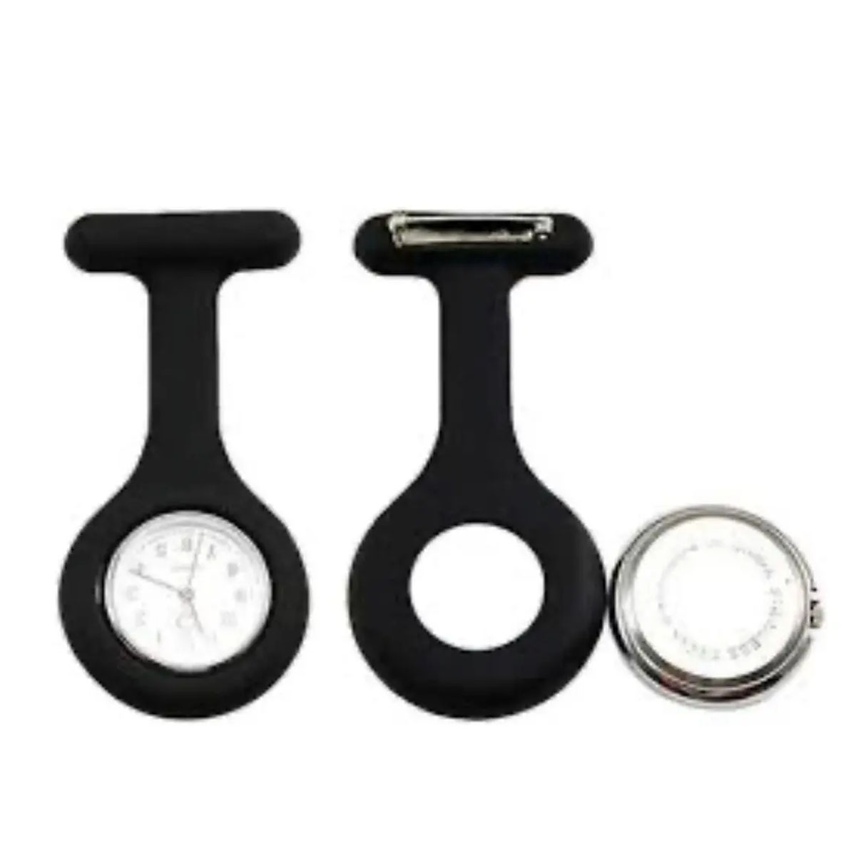 Relógio Bolso de Lapela Silicone Supermedy