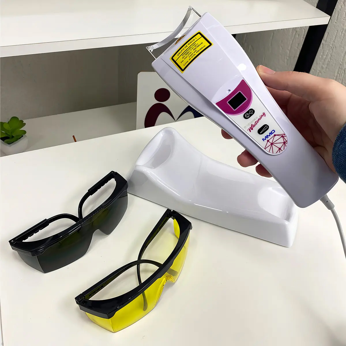 Fotoclareador Portátil Bright Max Whitening com Suporte