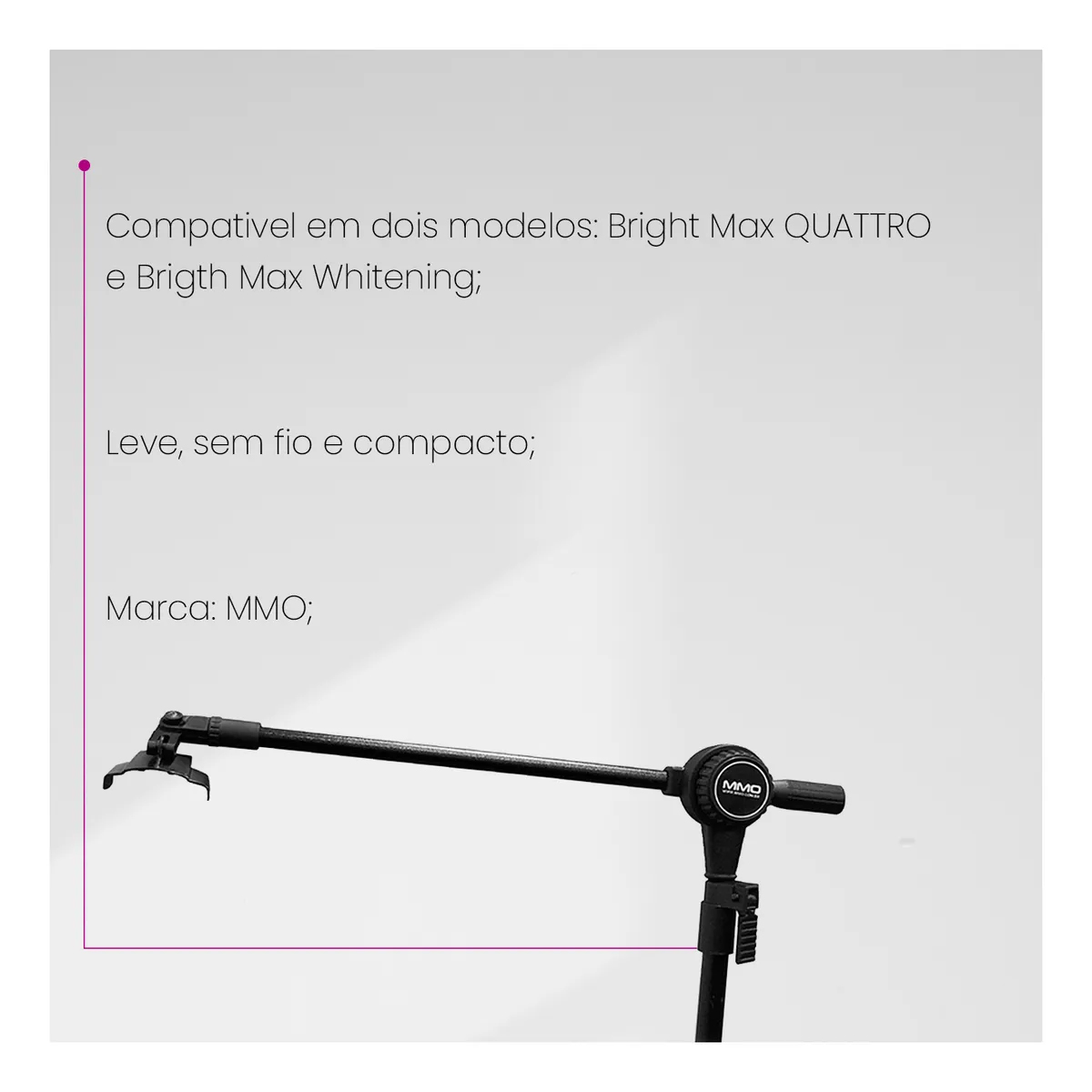 Suporte de Sustentação para Fotoclareador Bright Max Whitening MMO