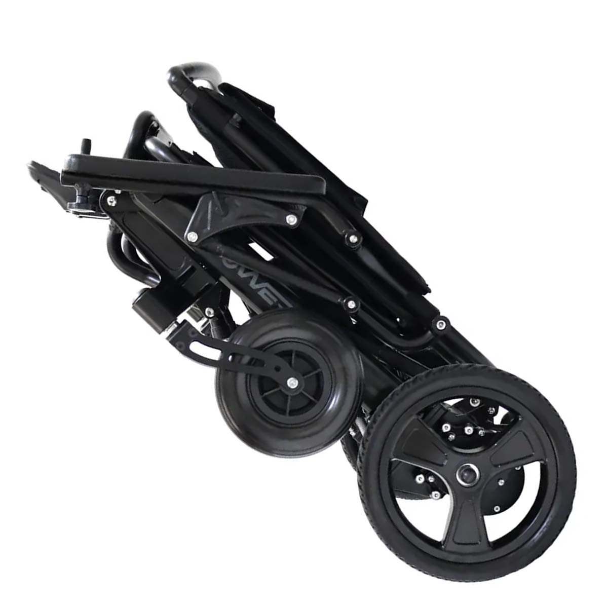 Cadeira de Rodas Motorizada Powerlite Pop Dobrável Preto