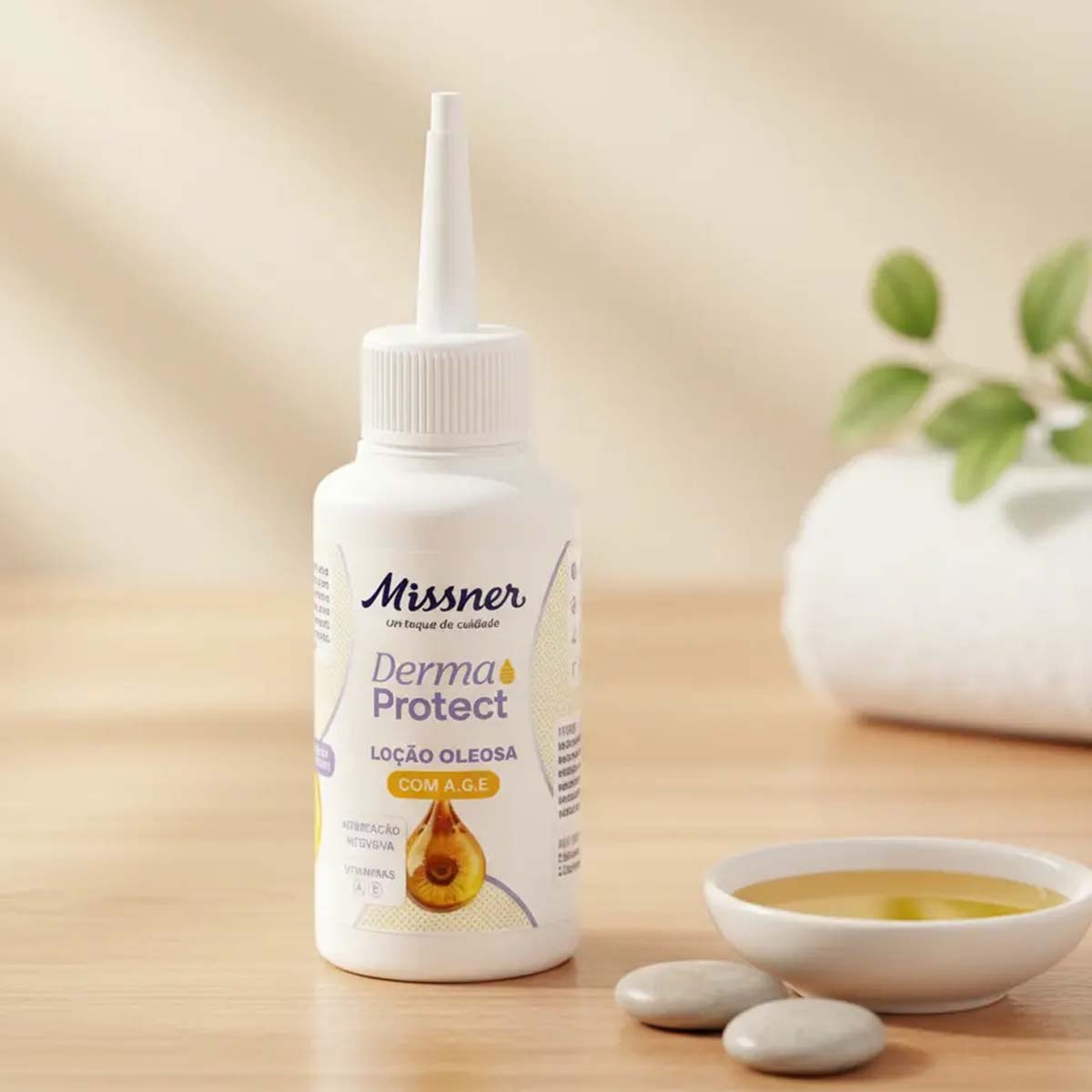 Loção Oleosa com AGE Derma Protect 100ml Missner