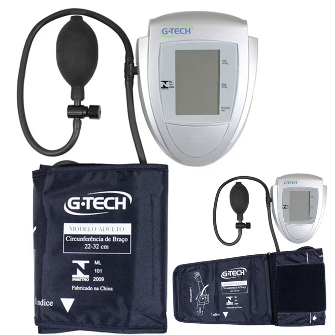 Aparelho de Pressão G-tech Semi-automático de Braço BP3ABOH