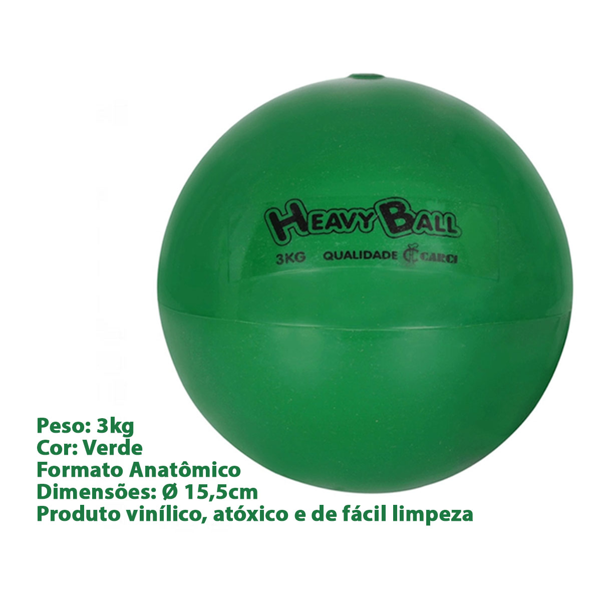 Bola de Peso Heavy Ball Carci 3kg