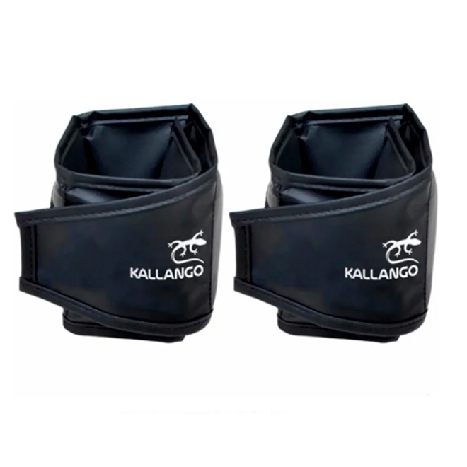 Caneleira Kallango Tradicional Nylon Preta 1kg Par