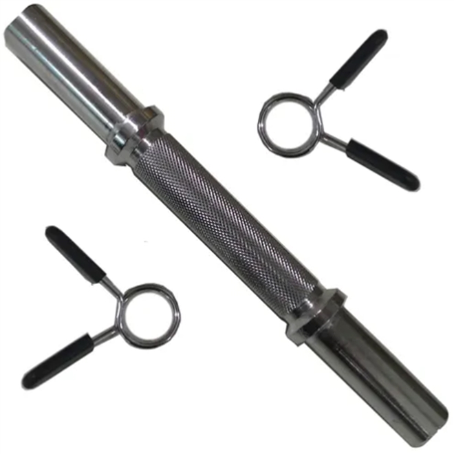 Barra Cromada Maciça O'neal 30cm Com Presilha