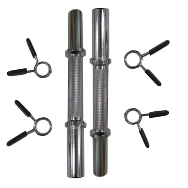 Barra Cromada Maciça O'neal 30cm Com Presilha