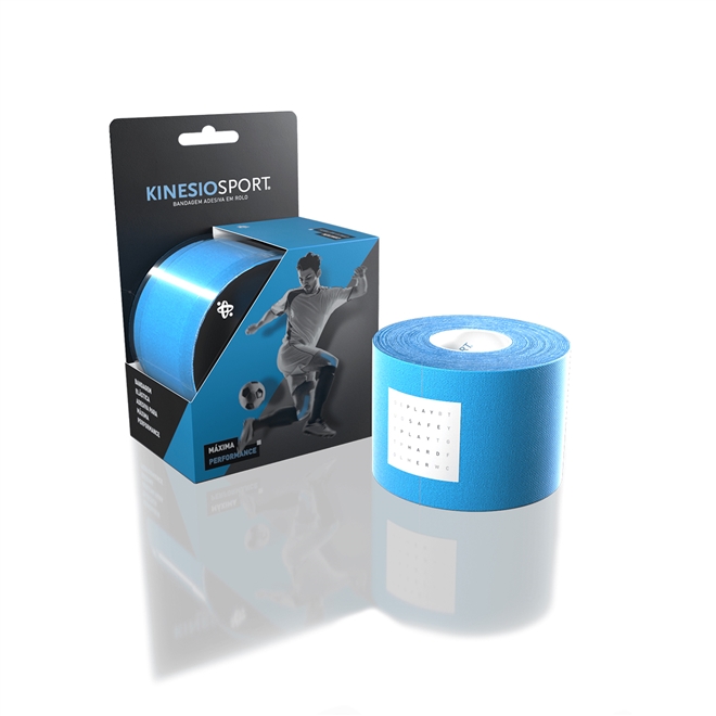 Fita Kinesio KinesioSport Bandagem Adesiva 5m X 5cm