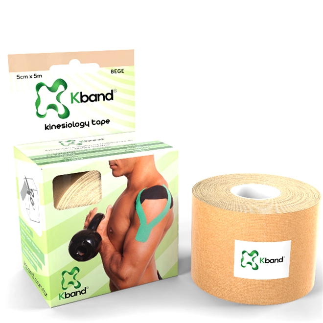 Fita Kinesio Kband Bandagem Adesiva 5m x 5cm