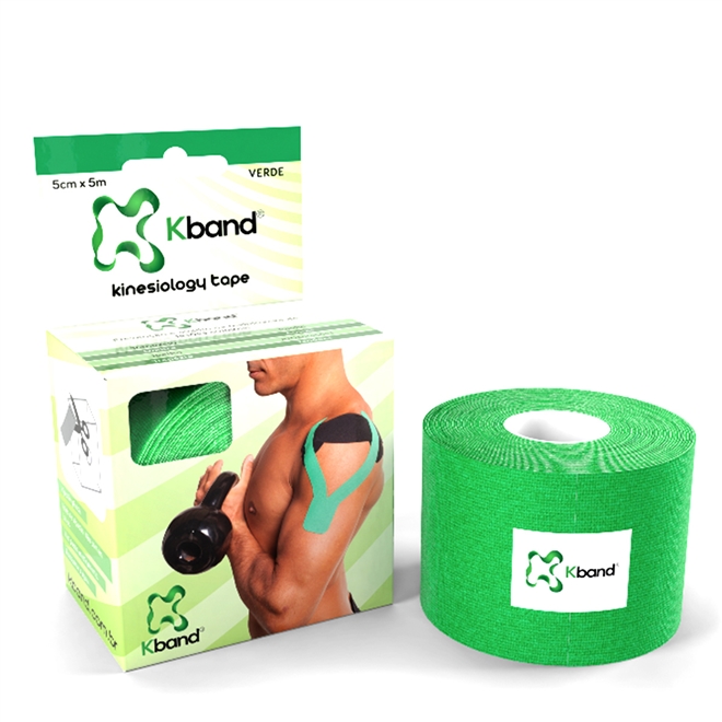 Fita Kinesio Kband Bandagem Adesiva 5m x 5cm