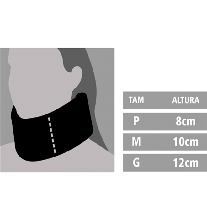 Colar Cervical de Espuma Hidrolight OR1004