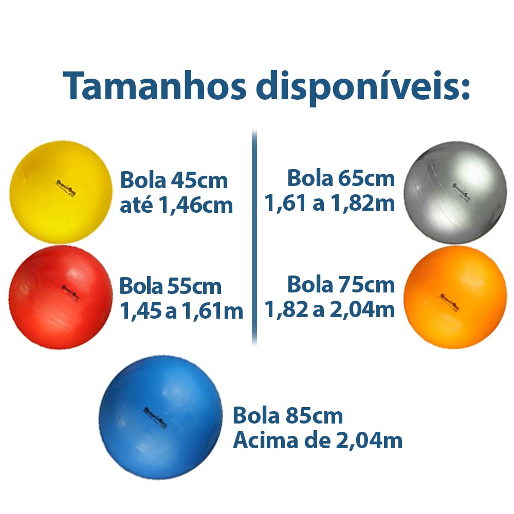 Bola de Pilates Gynastic Ball Carci 45cm