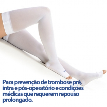 Meia Sigvaris Antitrombo 18-23mmhg Meia Coxa
